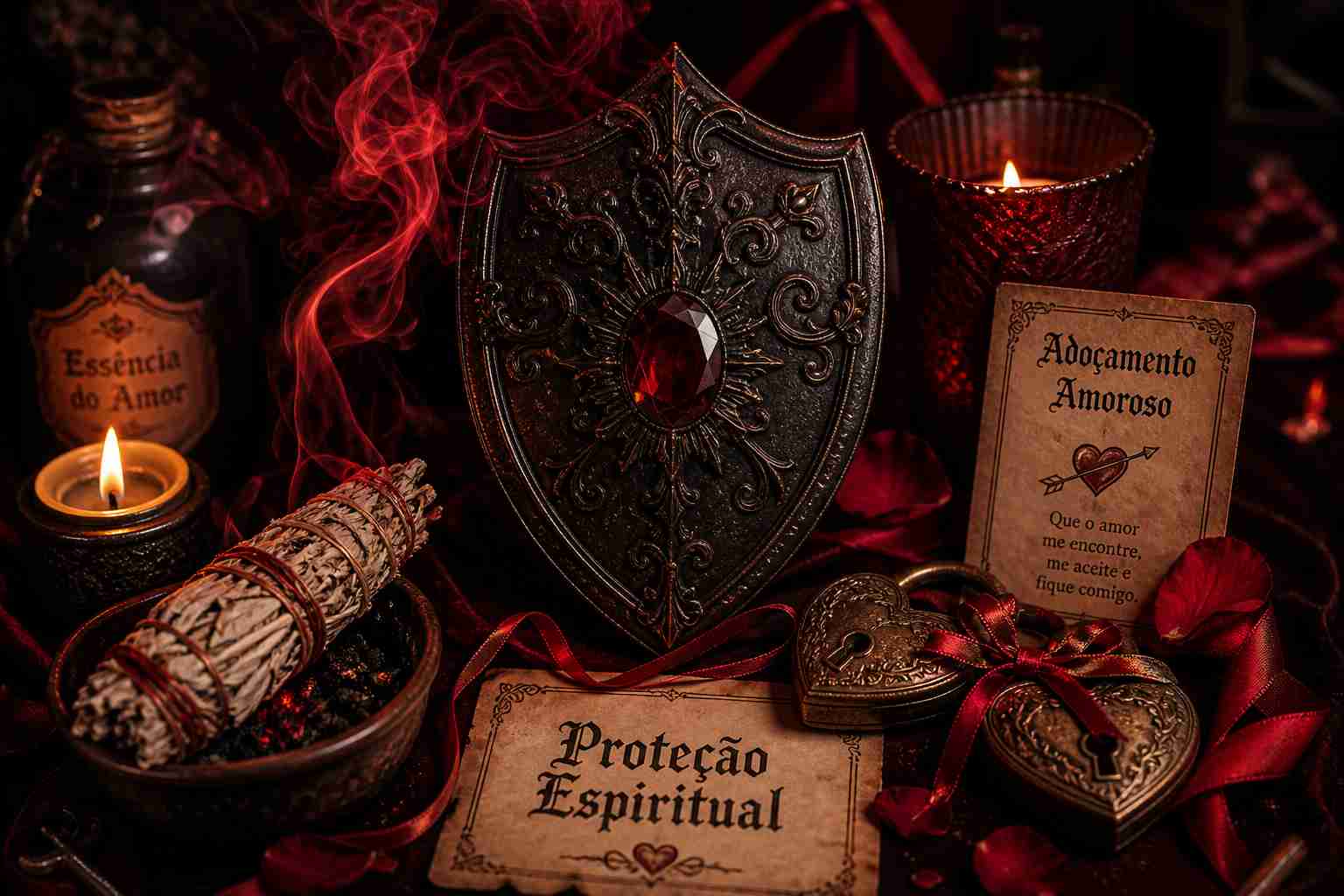 Uma imagem ilustrativa de O que sentir após firmar proteção espiritual para sua casa?